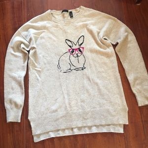 Hipster Bunny cashmere sweater